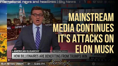 Mainstream Media Continues It's Attacks On Elon Musk