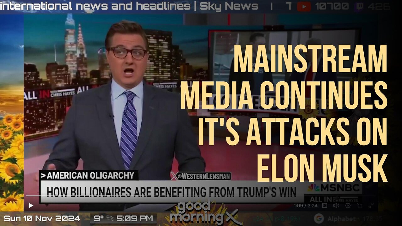 Mainstream Media Continues It's Attacks On Elon Musk