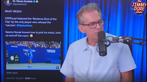 Unvaxxed Tennis Star Wins Moderna’s “Shot Of The Day!”