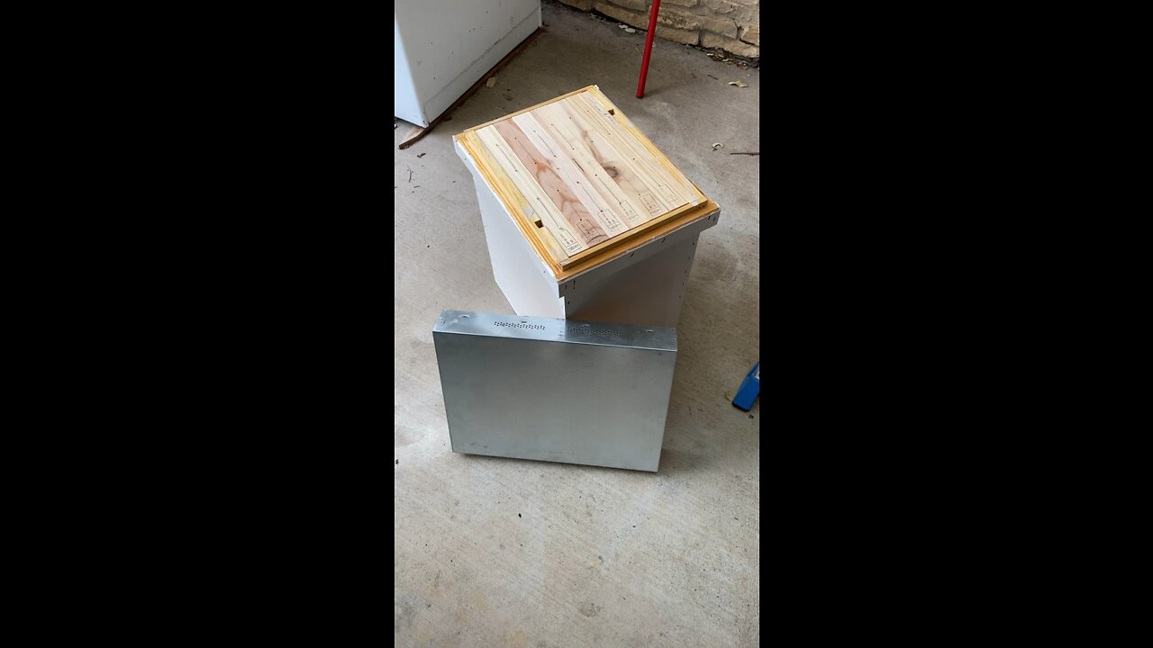 Preparing safe swarm traps, for bees that get evicted to have new home in.