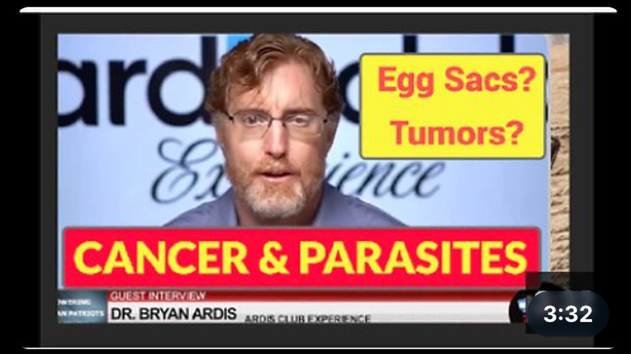 ARDIS. PARASITE EGG SACS Being Diagnosed as CANCER. High Blood Pressure Drugs (PRIL VENOMS)