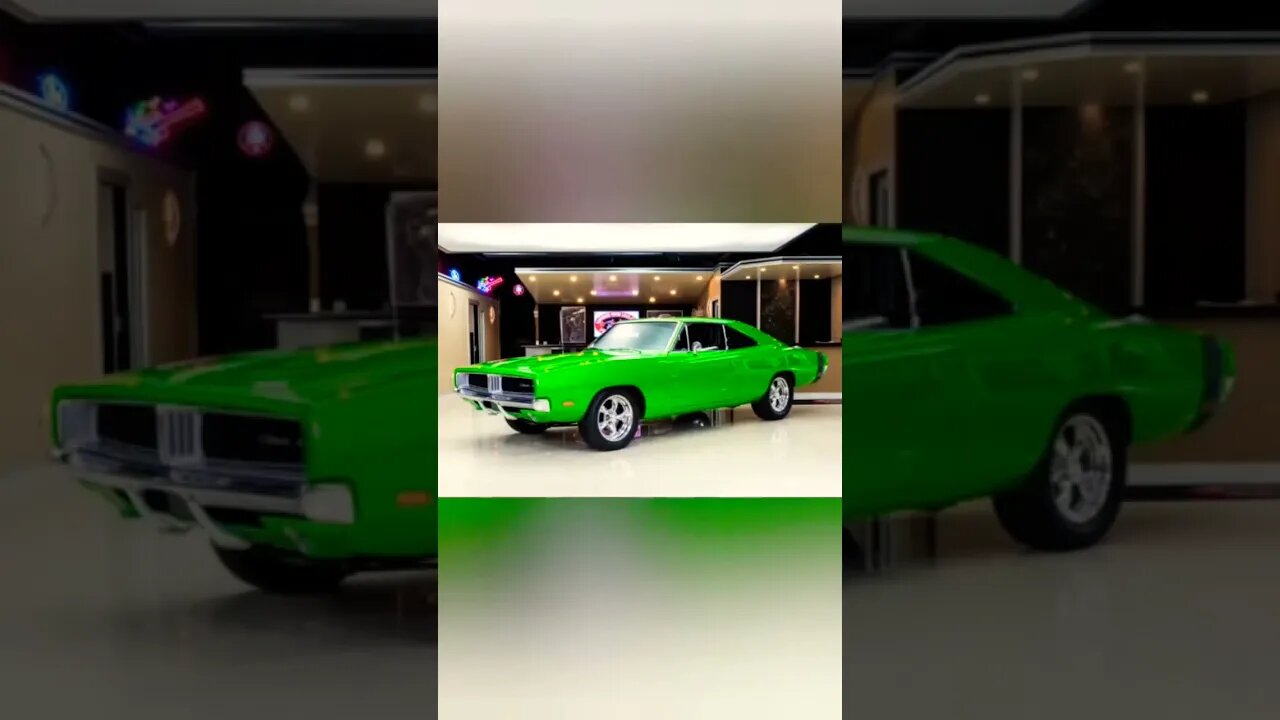 1969 Dodge Charger Green