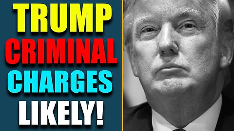 LATEST BREAKING NEWS: TRUMP IS LIKELY TO BE CRIMINALLY CHARGED! SOMETHING ODD HAPPENING