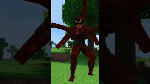 Venom: Tempo de Carnificina no minecraft 😱😱😱😱#venom #gaming #shorts #spiderman #viral #minecraft