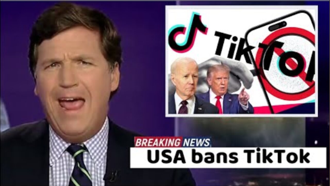 USA bans TikTok: New step in the US-China technology war - Tucker Carlson 3/19/2024