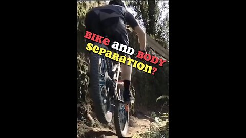 Bike and body separation!￼