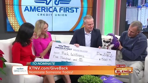 Give Back Winner: Rick Williams!