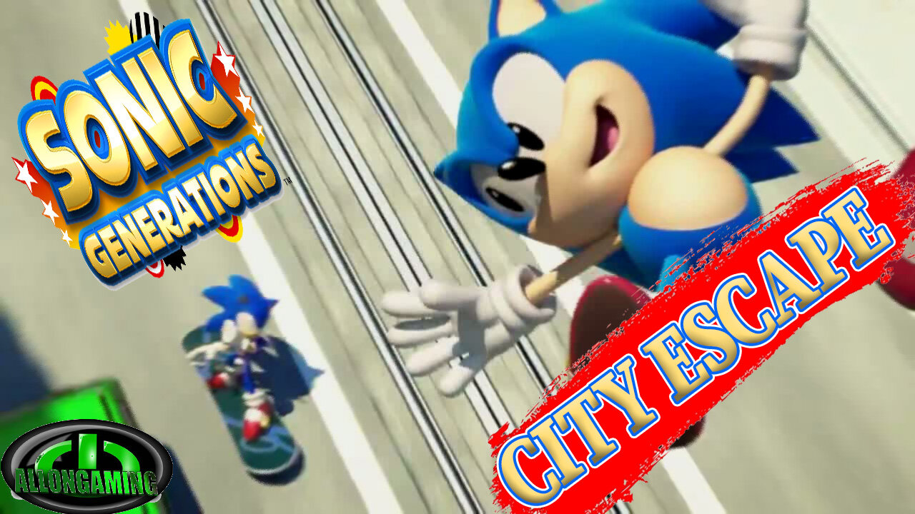 Sonic Generations City Escape Act 1 & 2 (S Rank)