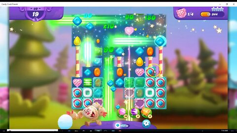 FRIENDS Level 60 Audio Talkthrough, Candy Crush Friends Saga, 26 Moves 0 Boosters