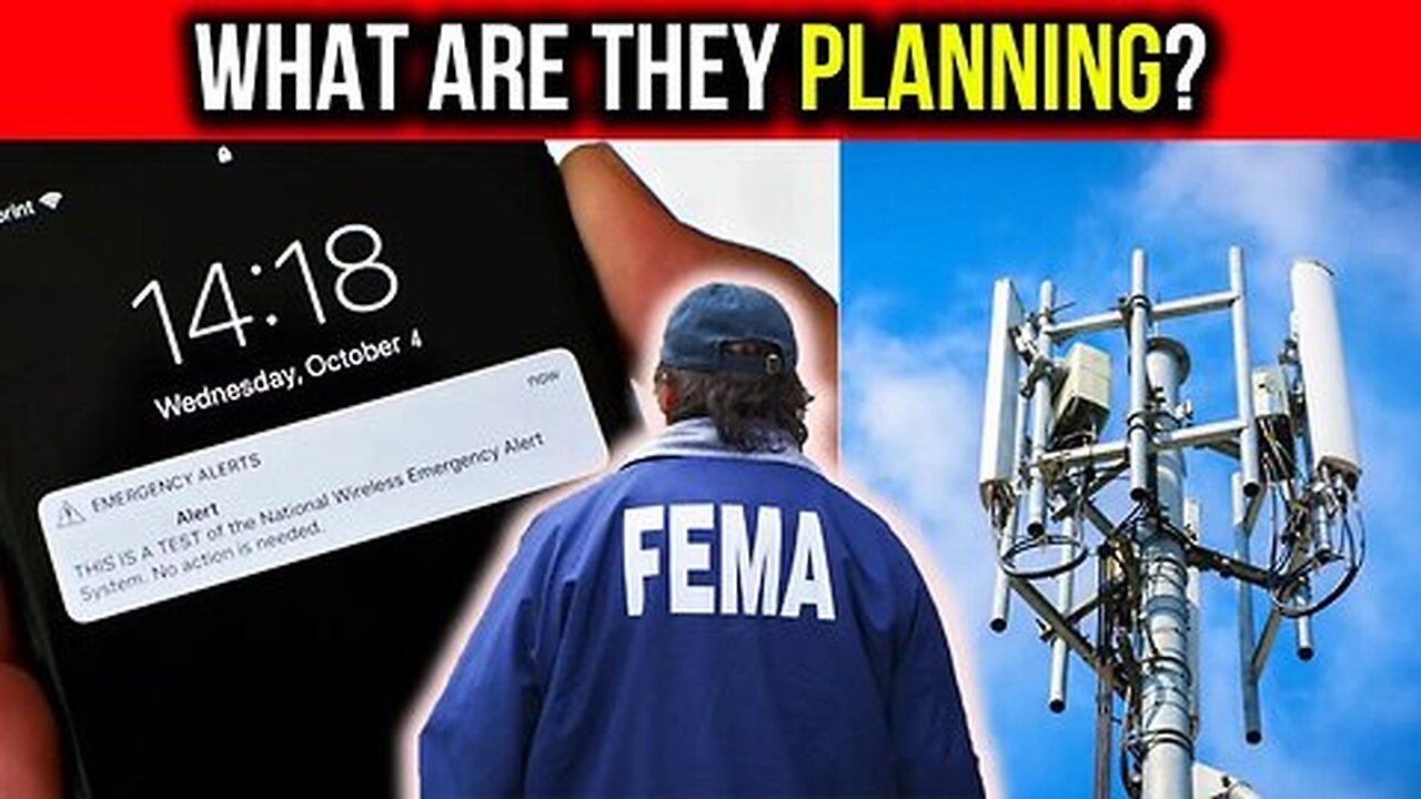 FEMA EBS Emergency Alert - End Times Apocalypse Sign - October 4 2023