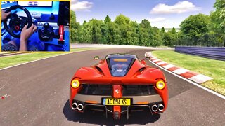 Ferrari LaFerrari 370 km/h in Nurburgring Nordschleife - Assetto Corsa