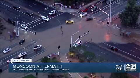 Scottsdale hit hard by Friday's monsoon