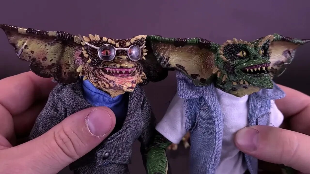 NECA Gremlins 2 Demolition Gremlins Figure 2 Pack @The Review Spot