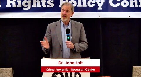 Talk at 2022 Gun Rights Policy Conference: What Statistics Don’t Tell You