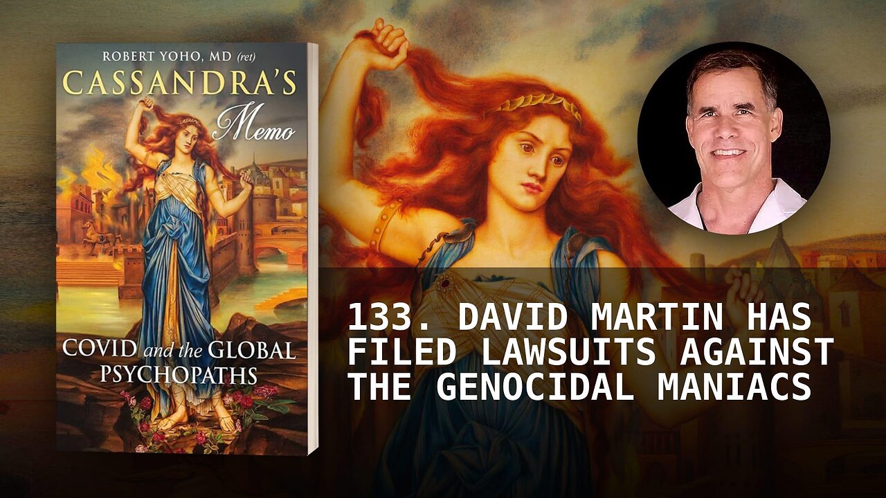 133. DAVID MARTIN HAS FILED LAWSUITS AGAINST THE GENOCIDAL MANIACS