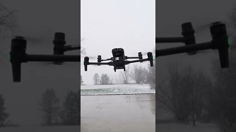 The DJI M30T is Snow Proof