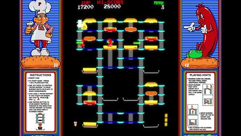 MyRetrozz Playz Burgertime