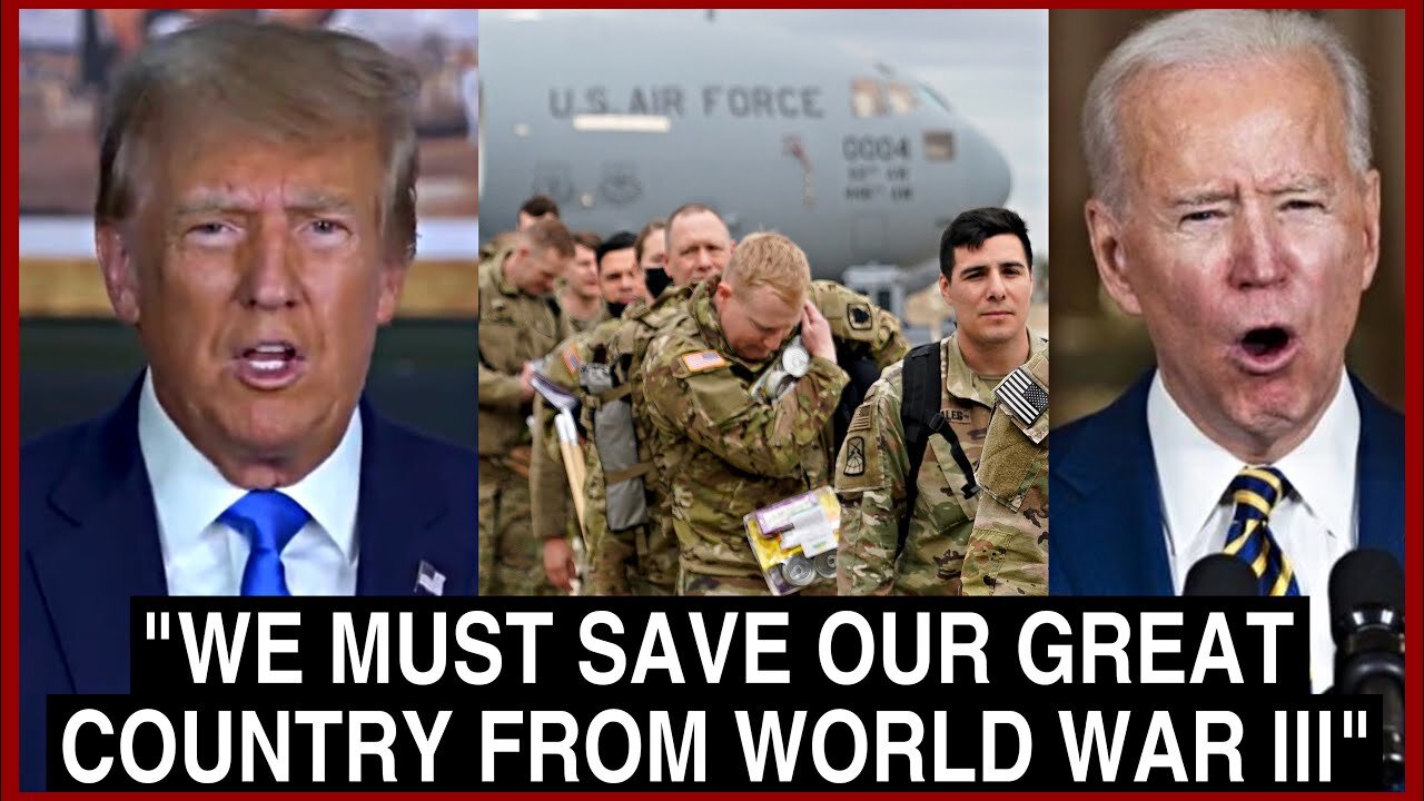 JUST IN: TRUMP WARNS AMERICANS “WORLD WAR 3 IS HERE AND WE MUST PREPARE NOW!” WATCH THIS ASAP..