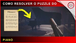 Fobia St Dinfna Hotel, Como resolver o puzzle do piano (Jogo Brasileiro) | Super dica