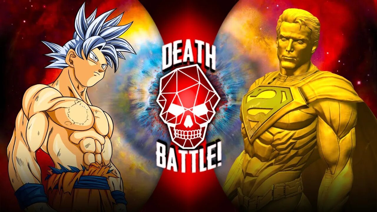 MUI Goku vs. Superman Prime One Million | Death Battle