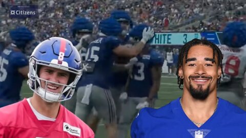 Daniel Jones Throws TD To Rising Rookie Andre Miller | New York Giants