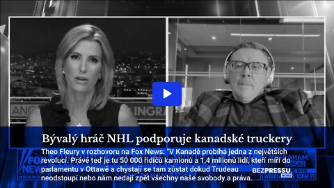 Bývalý hráč NHL podporuje kanadské truckery