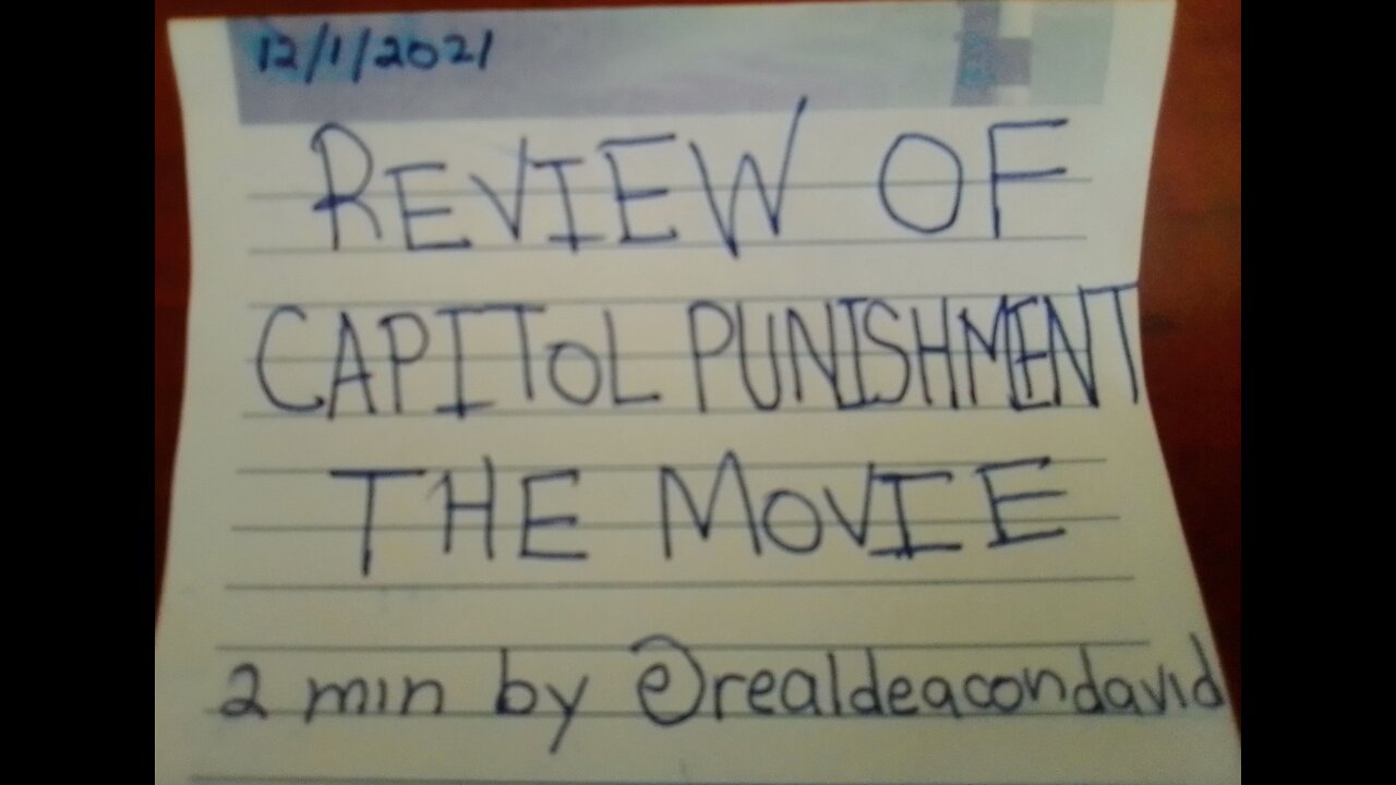 Capitol Punishment The Movie (REVIEW) 2-Min