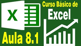 Curso de Excel Básico- Aula 8.1 formatação de números no Excel personalizado