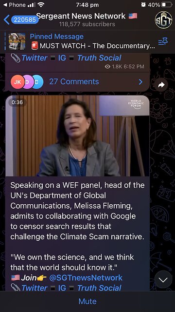 WEF : we own science