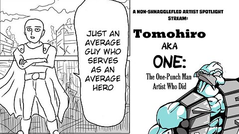 Tomohiro aka One, and the One-Punch Man Artist Who Did #onepunchman #mangá #mangaart