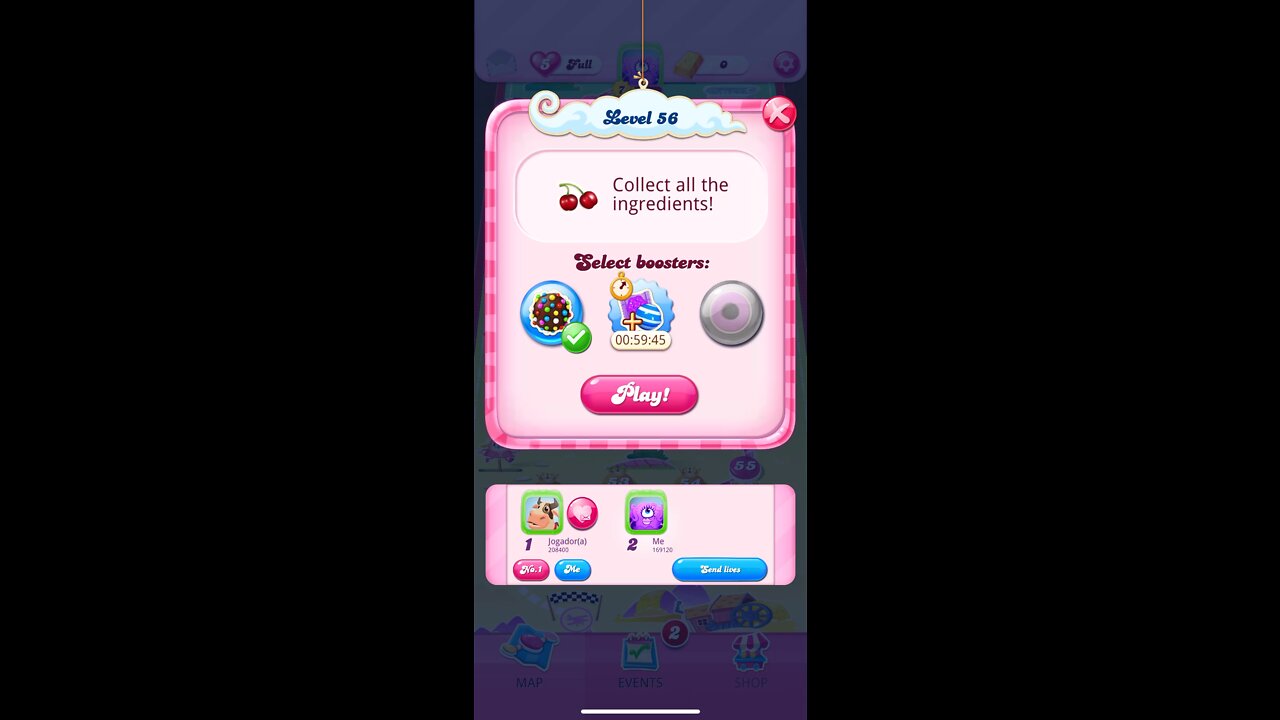 Candy Crush Saga Level 56