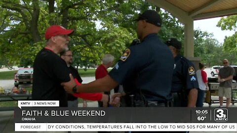 Churches connect at Faith & Blue Weekend