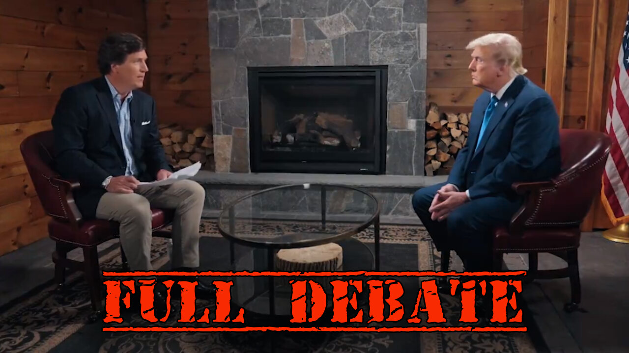 Tucker Carlson VS Donald Trump - (Ep. 19) Debate Night with Donald J Trump