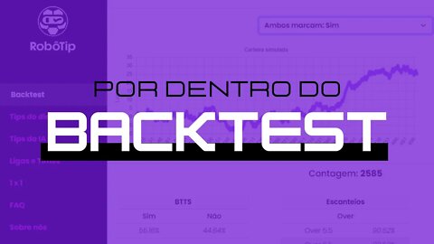 BACKTEST - O Que é? Como Usar? (destrinchando a plataforma)