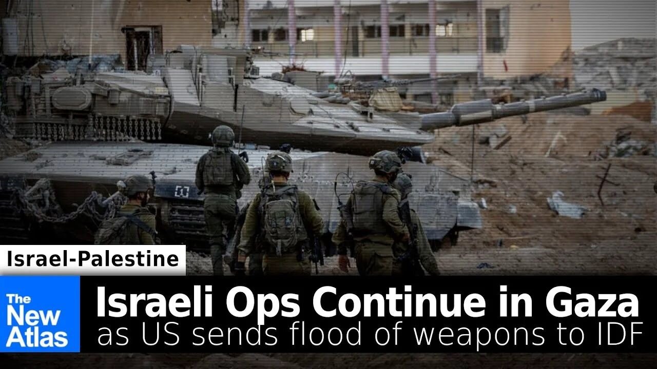 Israel Continues Ops in Gaza, Storms Hospital - US Continues Arming IDF