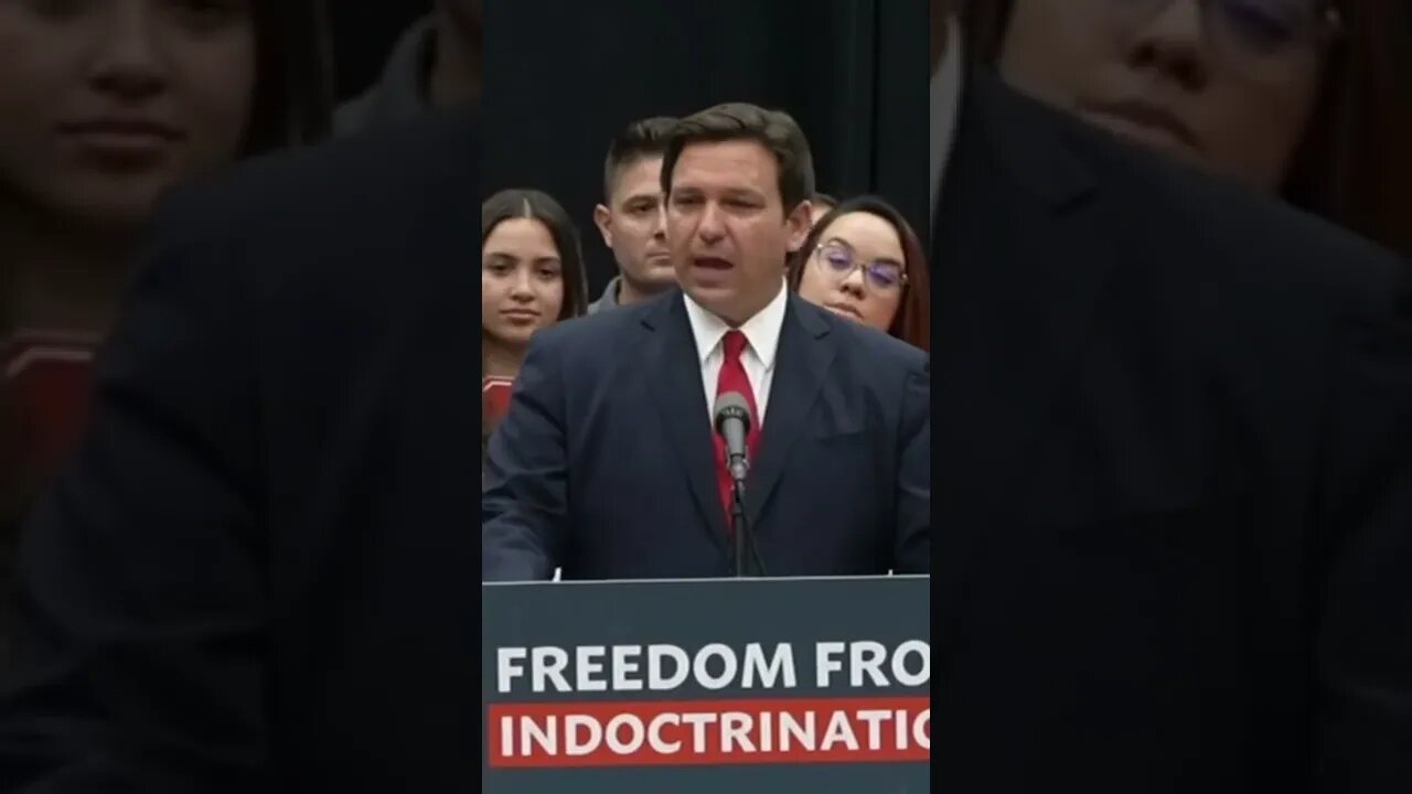DeSantis: We are not going to use your tax dollars to make kids hate our country