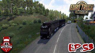 【Modo: Extremo】【Ep.53】【ETS2 1.44 ProMods】Matando saudade de cargas pesadas, puxando 60t de bebidas!