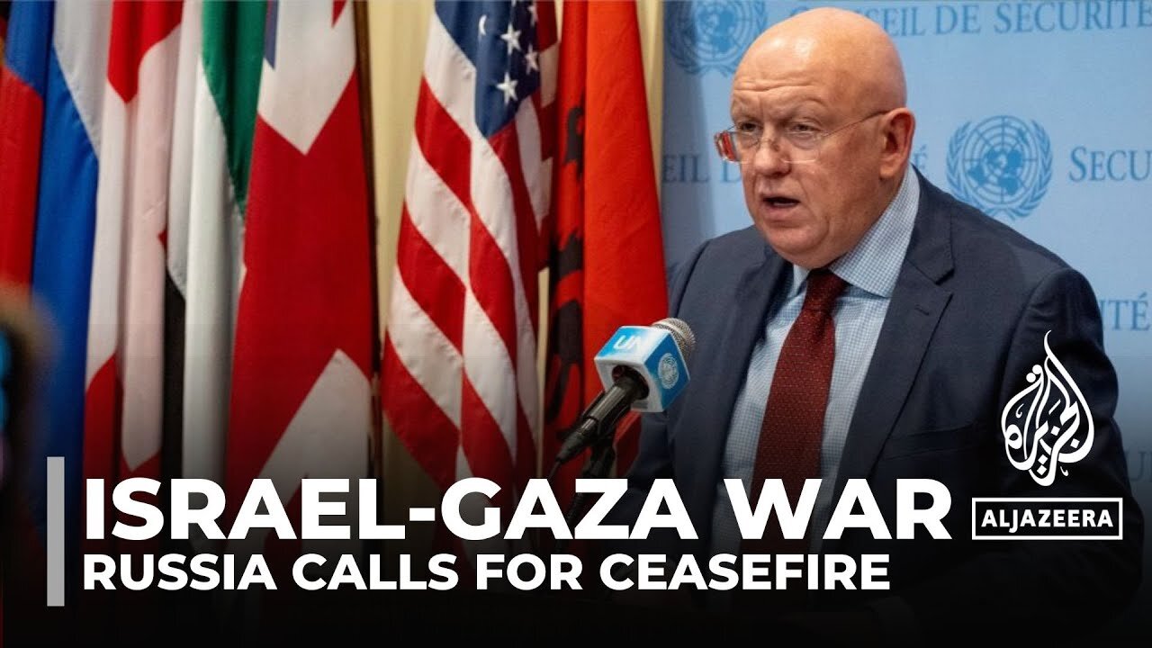 Israel-Gaza war: Russia calls for immediate ceasefire at UNSC meeting