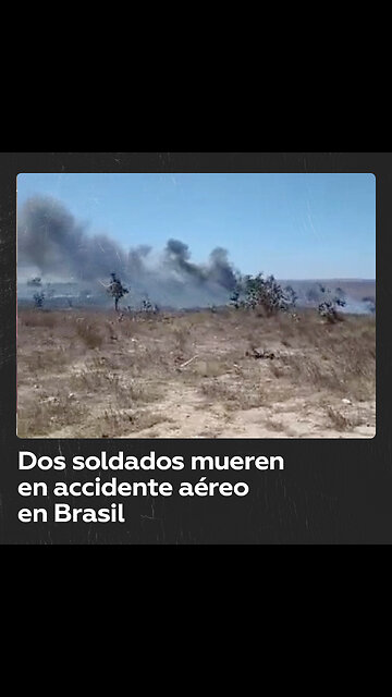 Un helicóptero militar se estrella en Brasil y deja dos soldados muertos