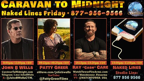 Naked Lines Friday - John B Wells LIVE
