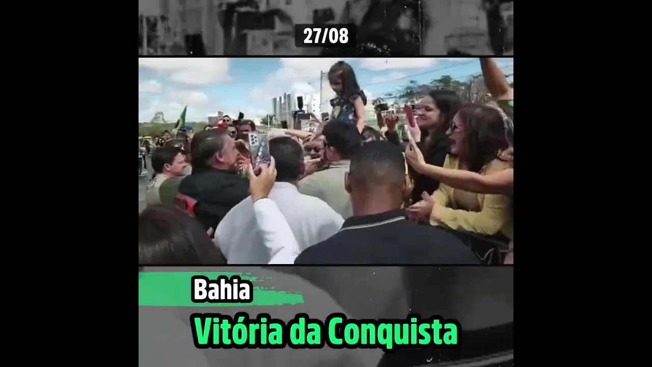 BOLSONARO - VITÓRIA DA CONQUISTA/BA (27/08/2022).