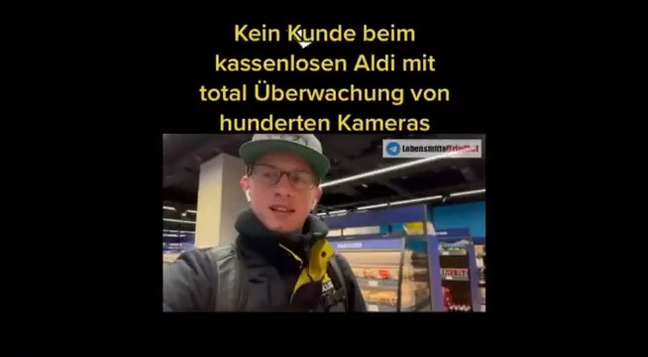 Kein Kunde beim kassenlosen Aldi in Utrecht