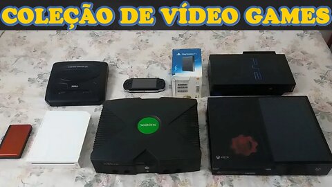 MINHA ATUAL COLEÇÃO DE VÍDEO GAMES
