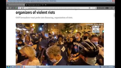 GOP lawmakers want probe into financing organization of riots