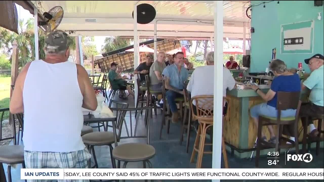 Food distribution in Port Charlotte
