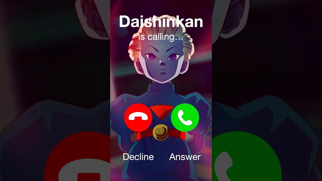 Daishinkan is calling...