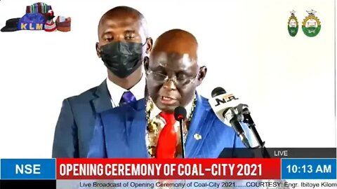 Opening Ceremony of Coal-City 2021. | Courtesy: TEAM WAZOBIA KLM__