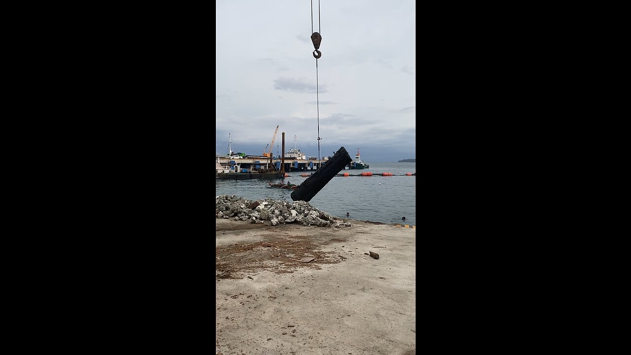 Sinker logs extraction | Davao modern port terminal