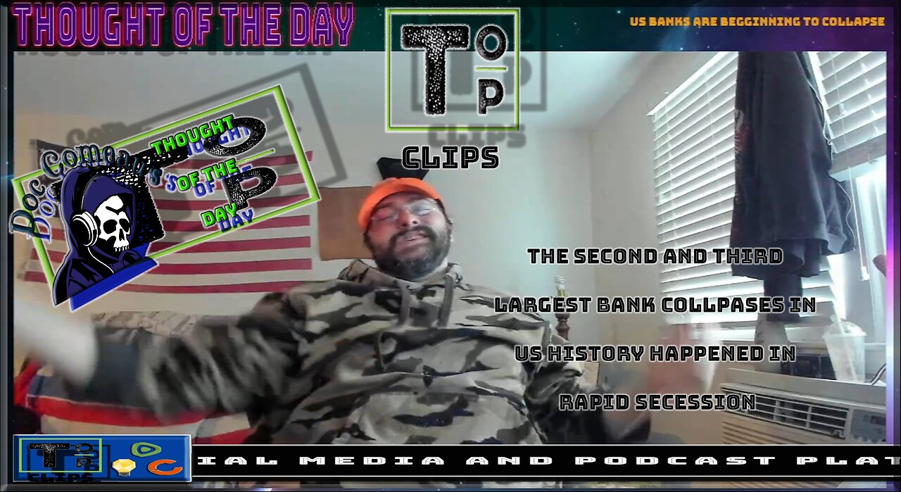 The Second and Third Largest Bank Collpases In US History Happened In Rapid Secession (Explicit)