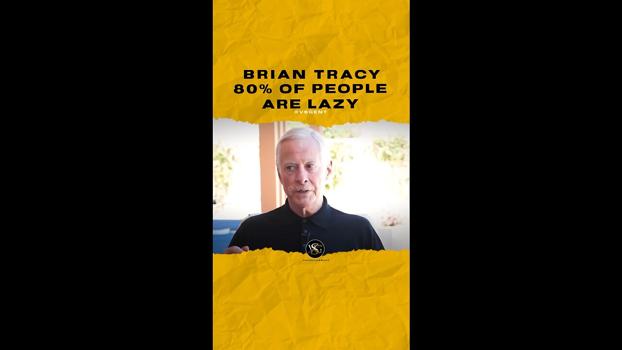 #braintracy 80% of people are lazy. 🎥 @paradox